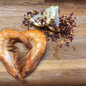 Oak Smoked Crevettes £30.00kg